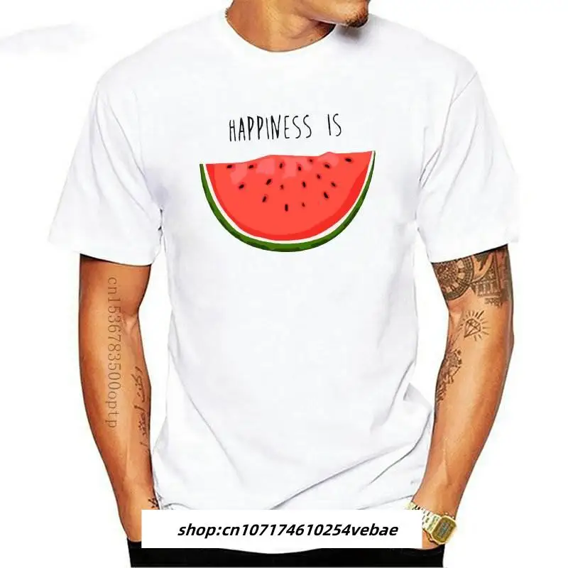 Mens Clothing JCGO Cute Summer Women T-shirts Short Sleeve 100% Cotton Plus Size S-5XL Female Loose Casual t-shirt Watermelon Pr