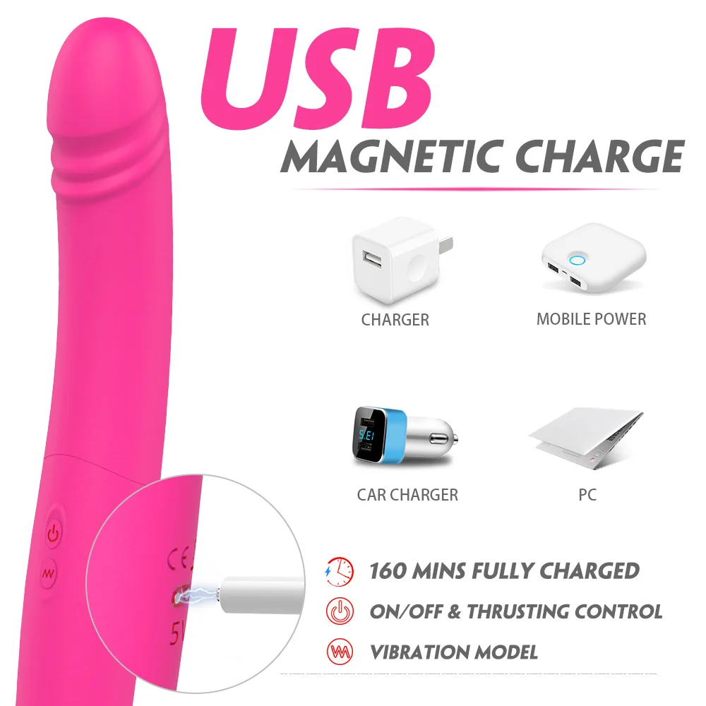 Powerful Vibrators Strapless Strap-on Dildo - Realistic Silicone Dildo For Anal Vagina Stimulation, Double Dong Adult Sex Toys