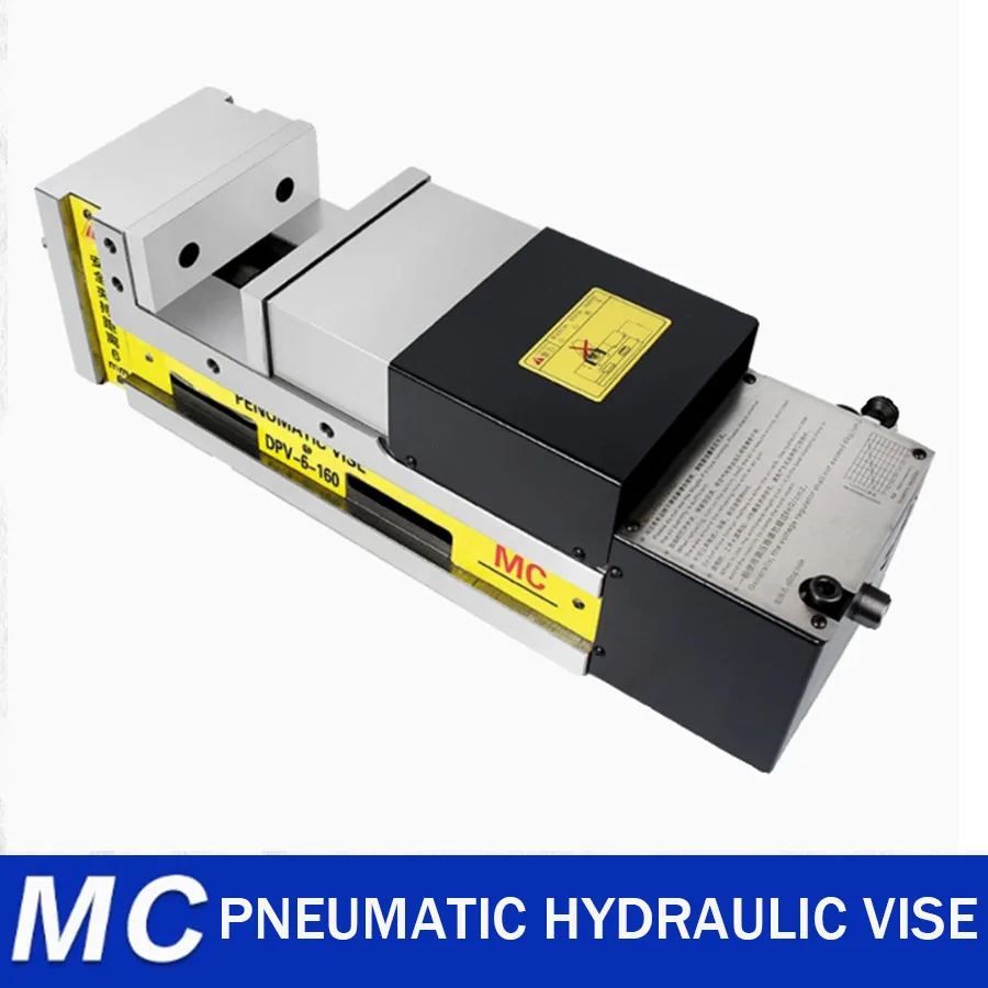 2026 -Precision pneumatic hydraulic vise milling machine, CNC machining center, hydraulic vise fixture, 6-inch machine use