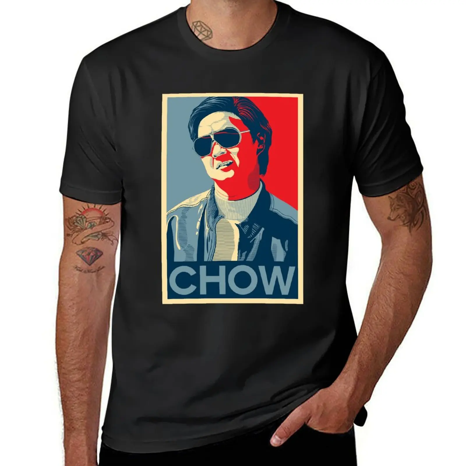 The Hangover Mr. Chow T-Shirt plus size clothes funny shirt cotton oversize t-shirts man mens designer clothes