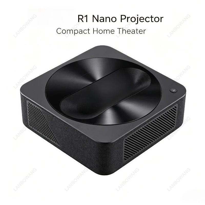 Ultra Short Throw Laser Projector, Near Wall for 100'' HD Image, Home Theater for Living Room Bedroom