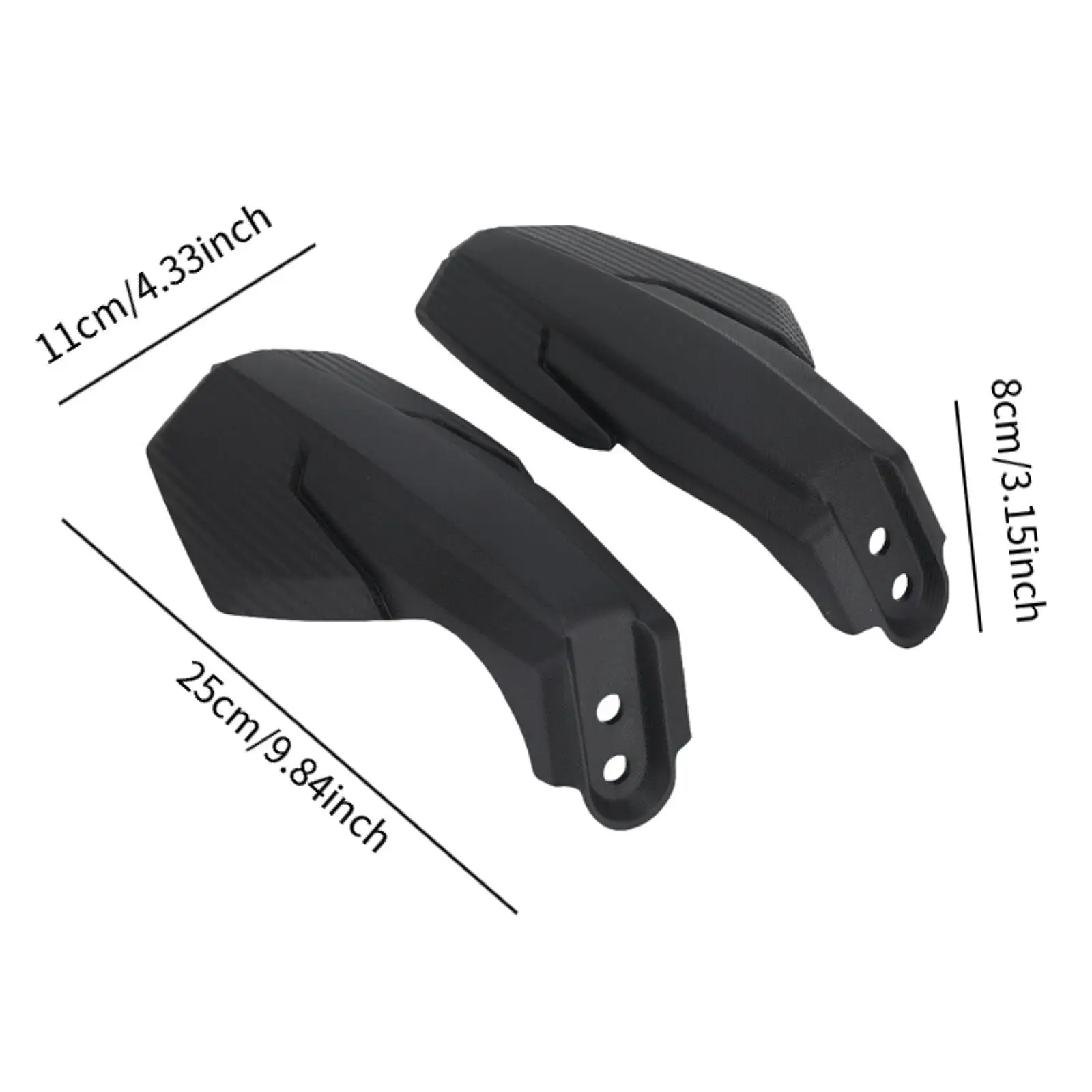 Windproof Motorcycle Handlebar Guard PP Hand Cover Protector Modification Accessory for Honda NAVI 110 Debris Defense