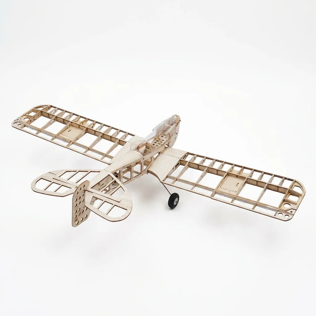 Brandenburg W.29 1020mm Balsa Wood RC Airplane Kit, Laser Cut Frame Building Kit - WWI Scale Model for Enthusiasts - view 5