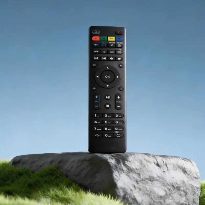 Replacement Remote Control for MAG254 MAG250 255/256 / 257/260 / 275/349 / 350/351 / 352 OTT Tv Box IPTV Set-Top Box, Black