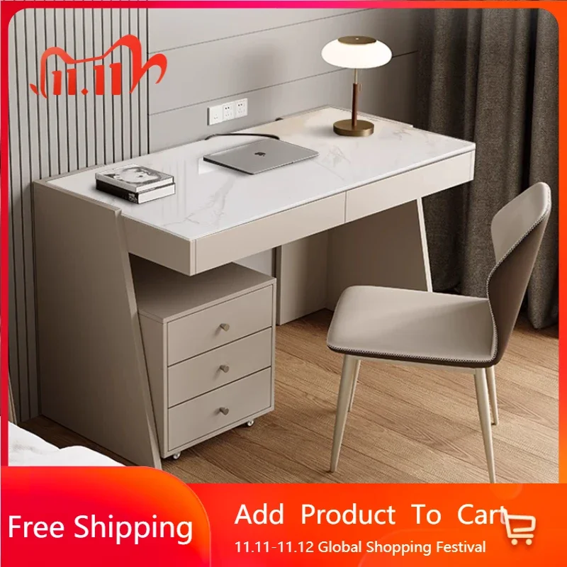 Minimalist  Modern Wood Office Desks Storage Drawers Writing Standing Computer Desks Executive Mesa Ordenador Home Furniture