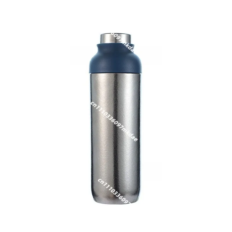 New pure titanium double-layer thickened thermos cup, high-end portable accompanying cup, leaking teacup