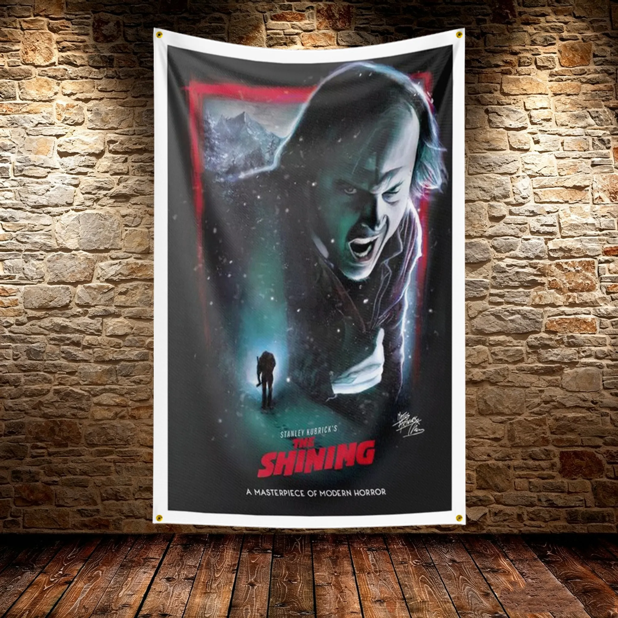 The Shining Movie Flag HD Printed Fade Resistant Hanging Banner For Camping Indoor Wall Home Festival Party Decor