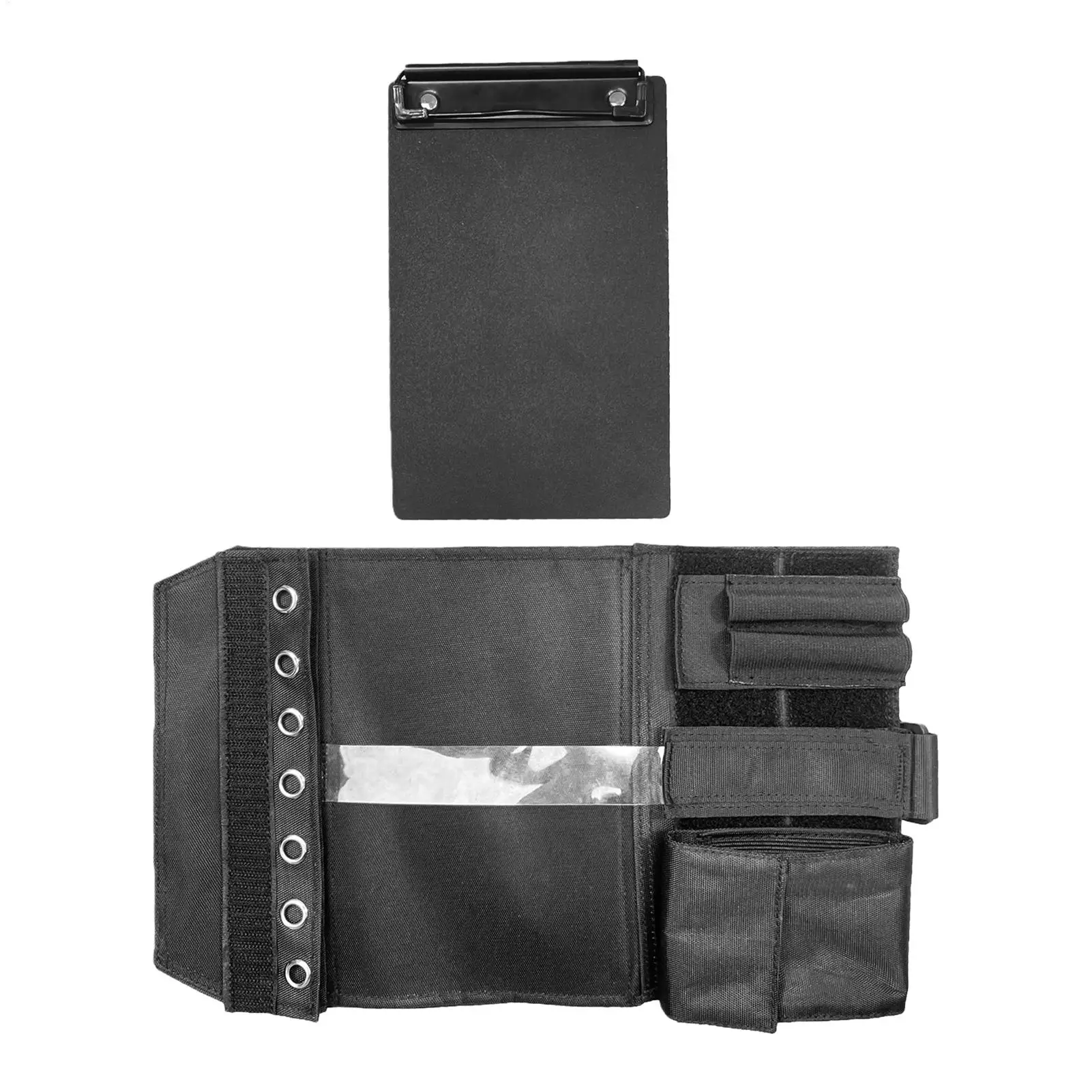 Pilot Kneeboard 7 Slots Flight Planning Clip Board With Leg Strap Pen Holder Oxford Cloth Adjustable For Aviation Home School
