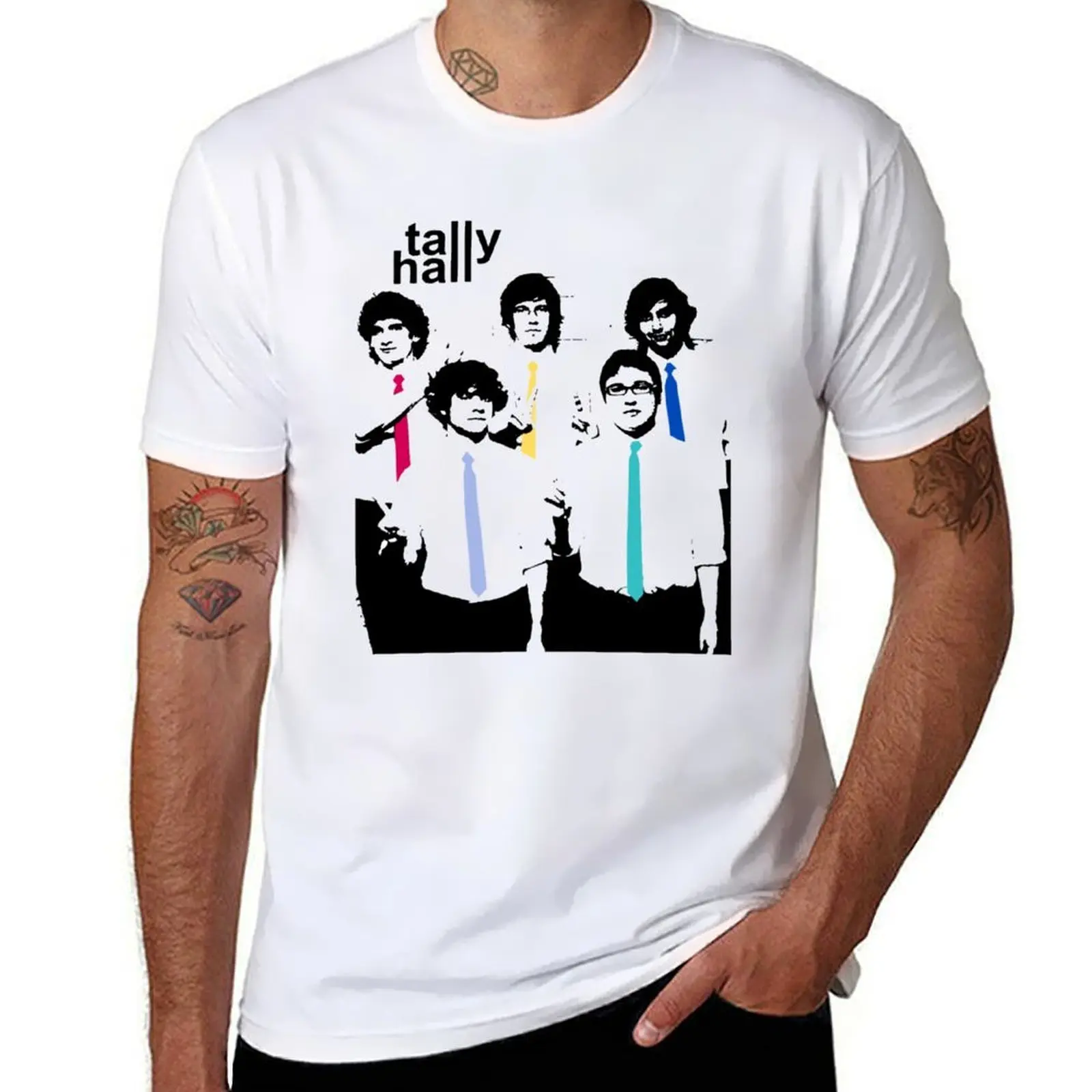 

Tally Hall T-Shirt t shirts for man cotton funny cotton tshirt 100% essential t shirt T-Shirt