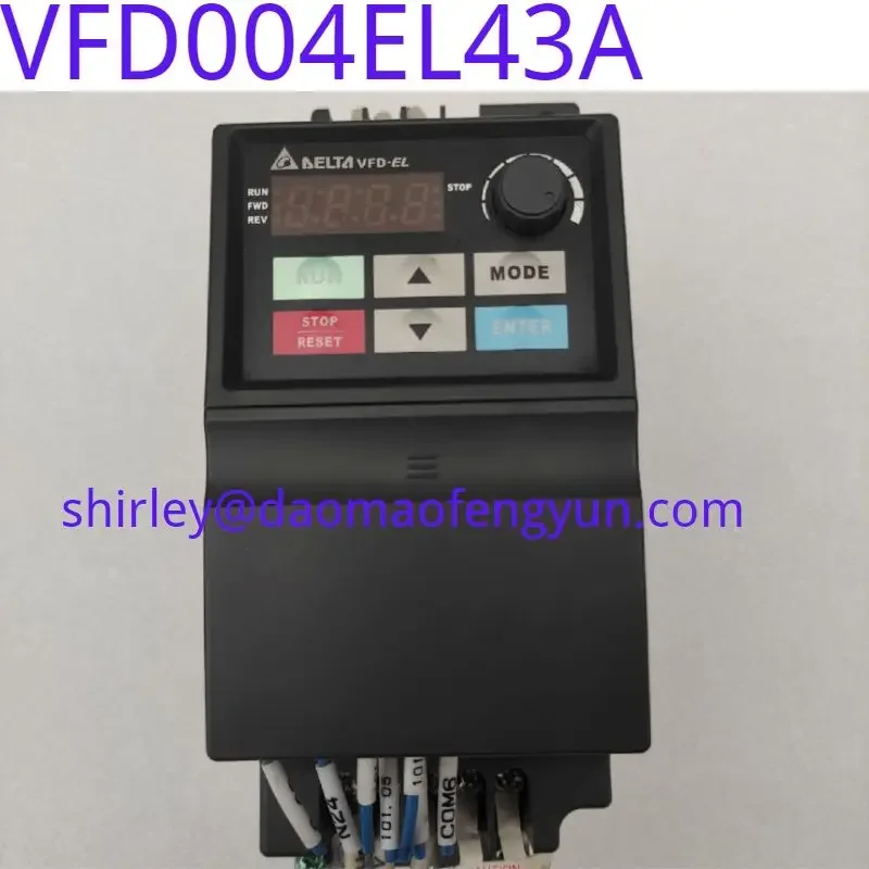 Used VFD004EL43A frequency converter, 0.4KW