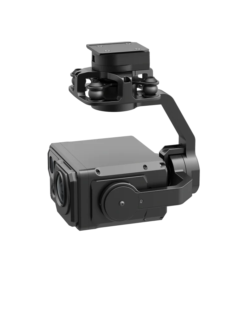 ZH30L 360X Hybrid Zoom 30X Optical Camera 1800M Laser Rangefinder Night Vision 4K Gimbal Payload Quick-Release Connector