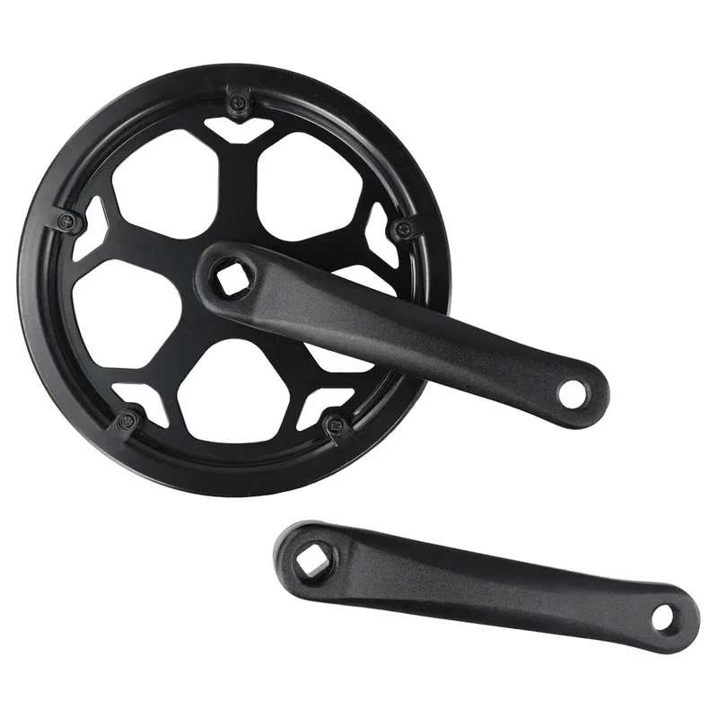 

Single Chainring Bike CrankArm Set 48T 40T 52T 170mm Crankset Square Hole Mountain Road Bike CrankArm Accessories