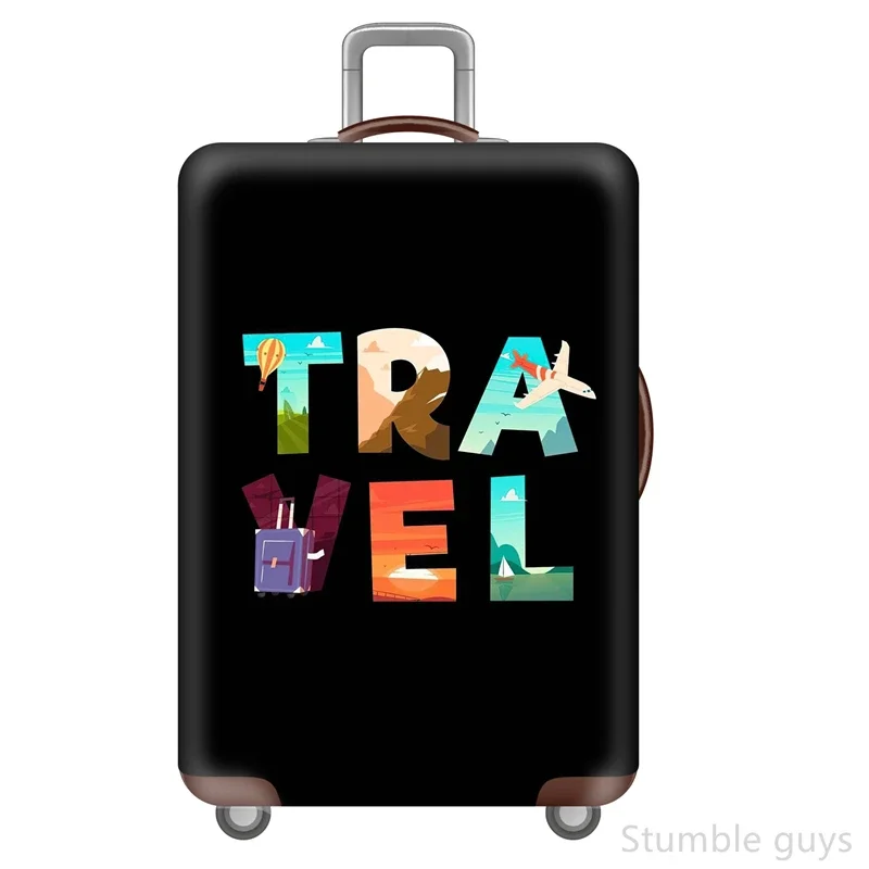 

Premium Protective Elastic Luggage Cover Washable Anti-Dust Suitcase Sleeve Practical Travel Accessory All Journeys