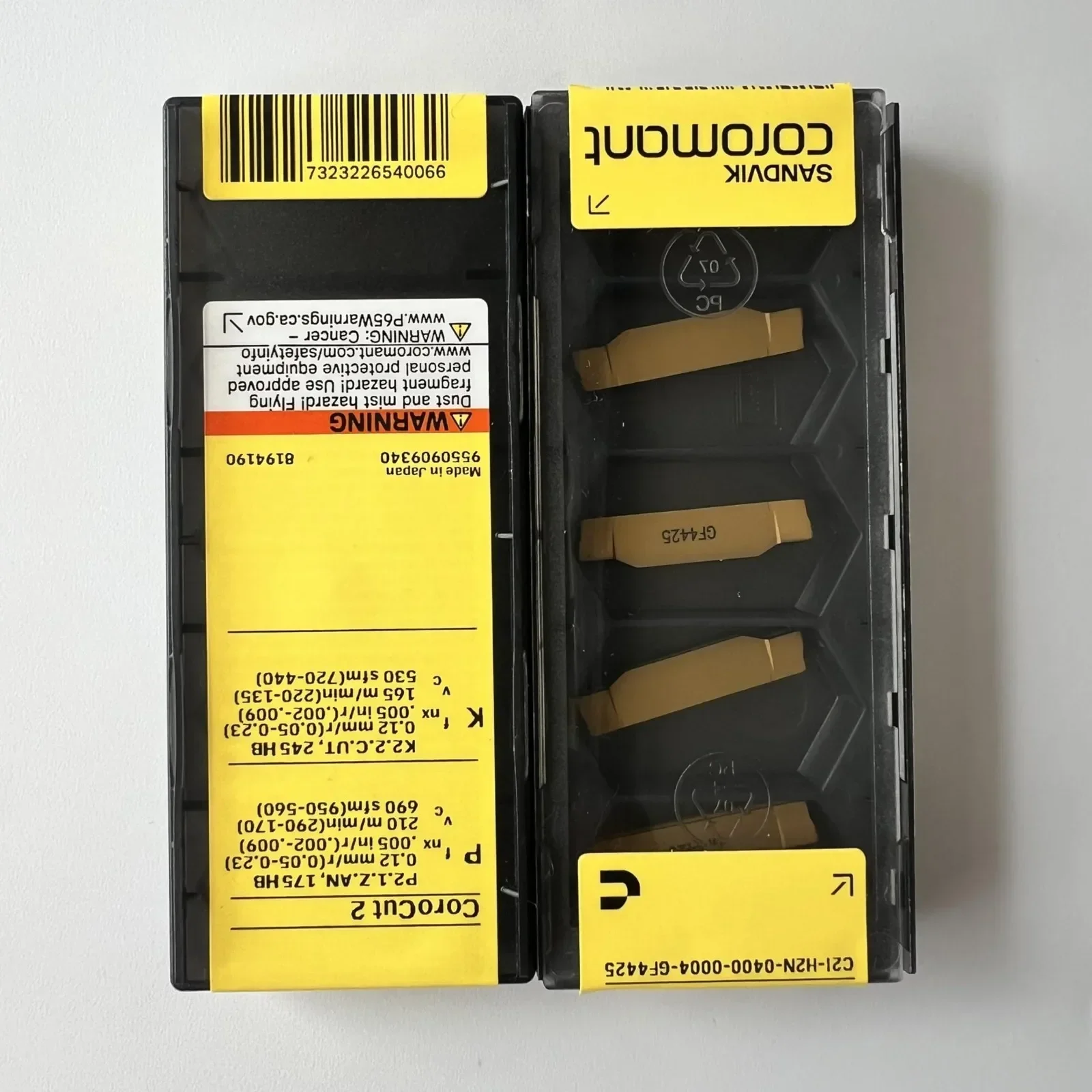 

SANDVIK-Coromant / C2I-H2N-0400-0004-GF 4425 / 5 Pcs