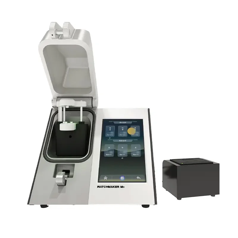 3rd Professional Precision Watch Tester Waterproof and Case Resistance Pressure with Middle Size Compressor Tool with printer