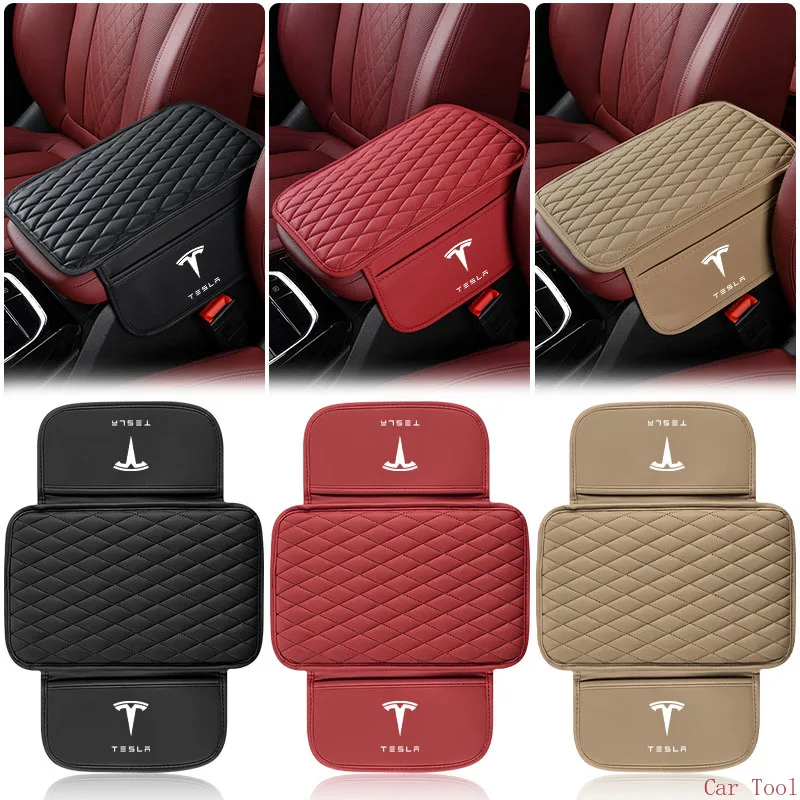 

Car Armrest Box Height Pad Mounted Memory Cotton Central Box Car Interior for Tesla Model 3 S X Y Interior Wheel Center Caps