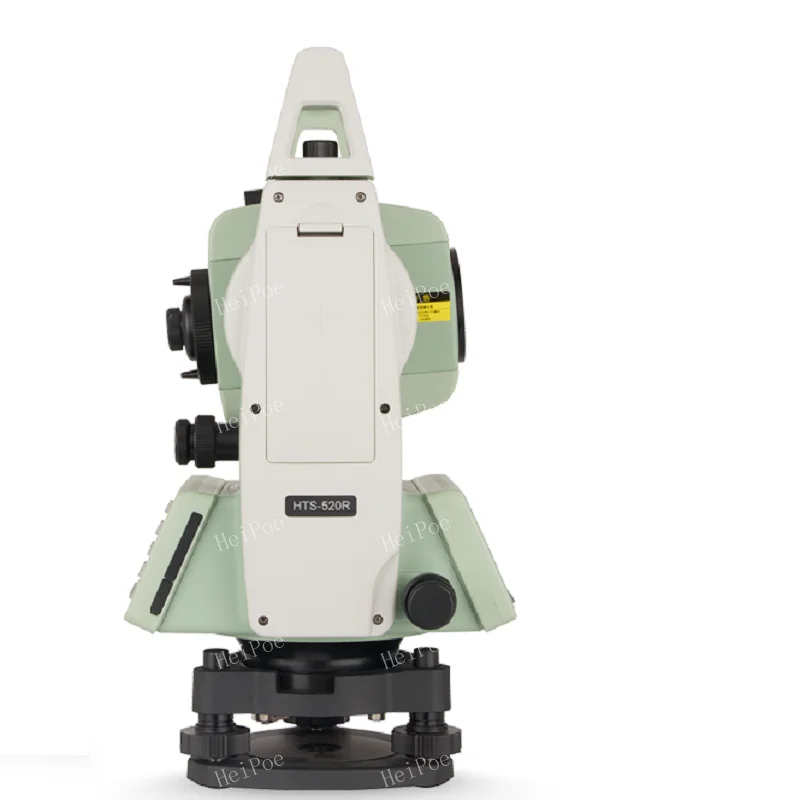 محطة إجمالية عالية الهدف HTS-520L8 للمعدات البصرية بطول 800 متر بدون عاكس مع شاشة ملونة وبلوتوث