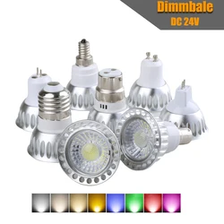 Ściemnialny reflektor LED GU10 E27 MR16 24V GU5.3 10W Czerwona fioletowa żółta żarówka Lampa stołowa montowana sufitowa niebieska 3000 4000 6000k