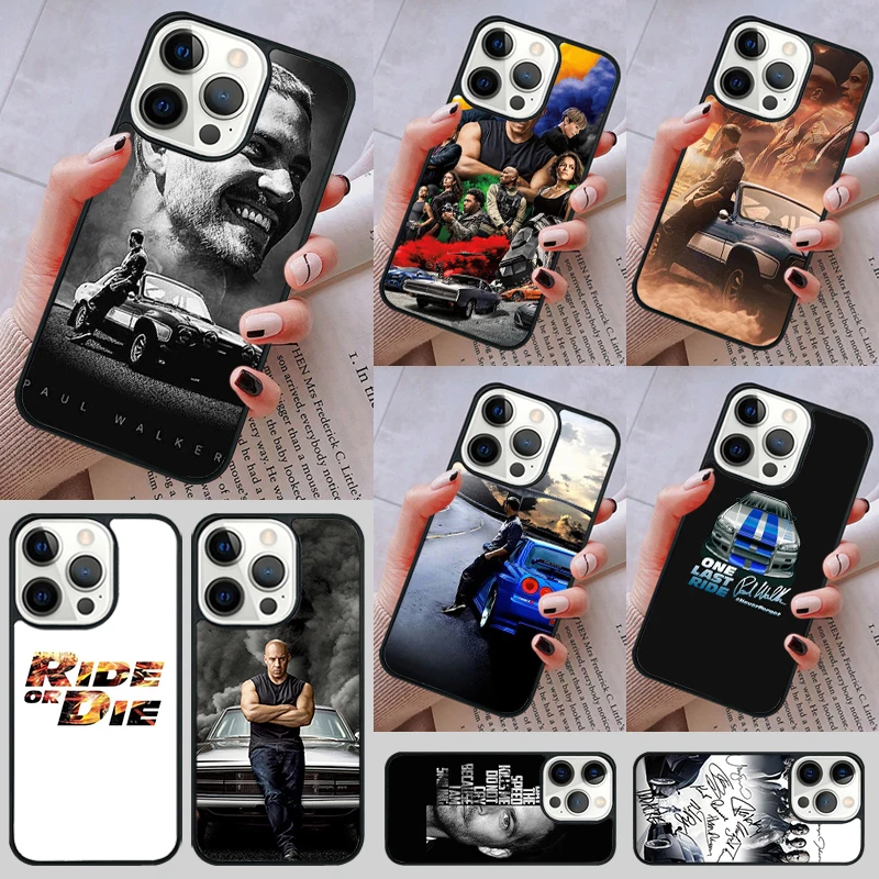 Fast and Furious Moive Phone Case cover For iPhone 14 13 15 16 Pro Max Coque 12 11 Pro Max For Apple 8 PLUS 7 6S fundas