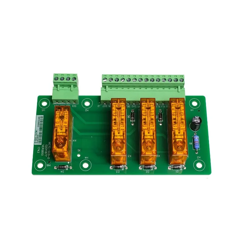 Elevator relay board MCTC-SCB-D opens the door early to prevent accidental movement of the car