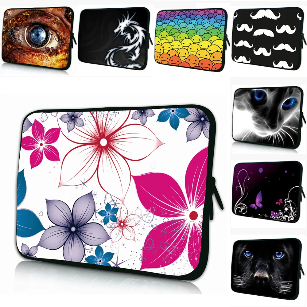 Computer Case Neoprene 10 11 15 16 17 Laptop Bag Notebook Fundas For Macbook Air M4 M5 13 14 DELL Chromebook Mini PC Accessories