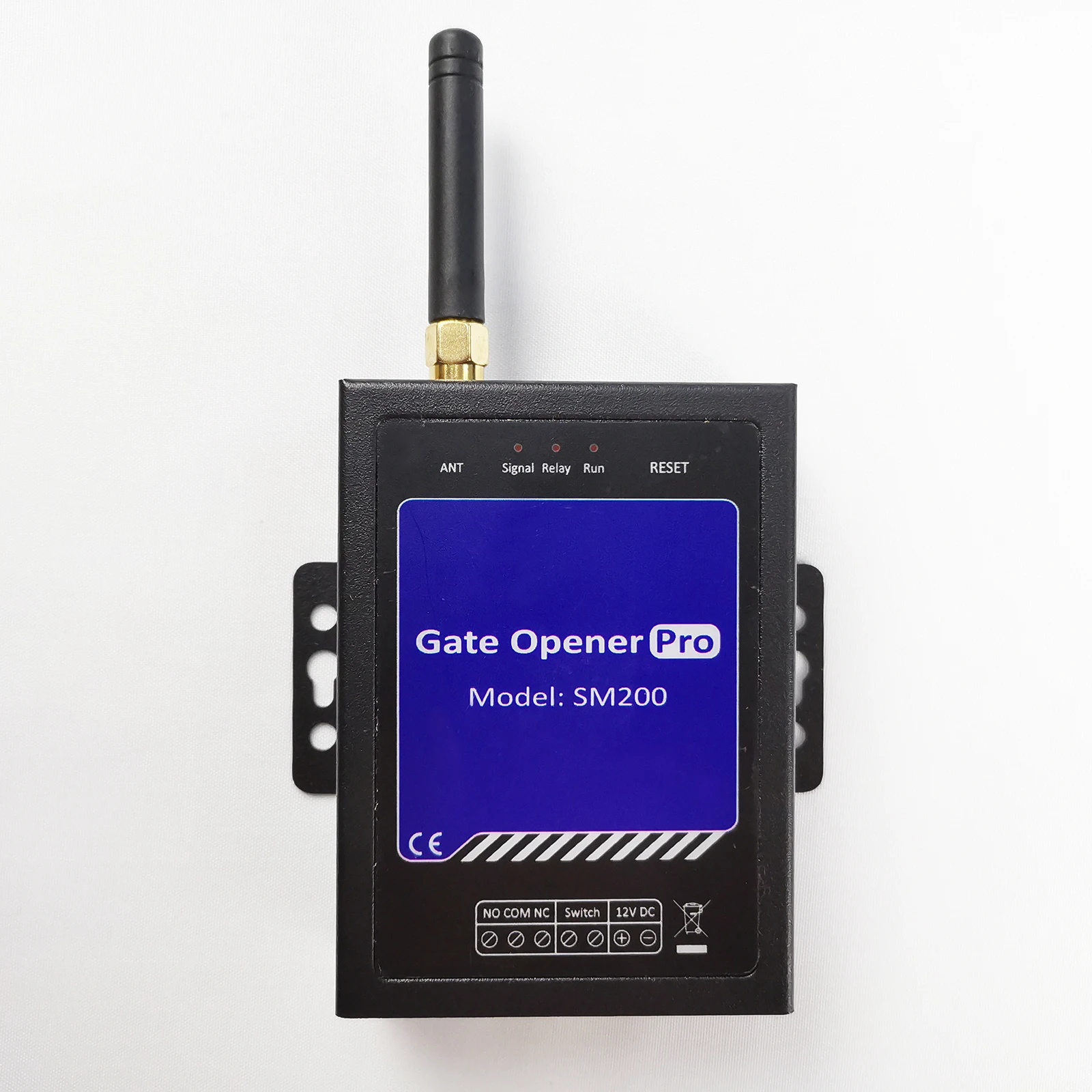 Support Custom Labels SM200 Swing Sliding Automatic Gsm Controller Gate Receiver Remote Single Switch Cellular Gate Opener