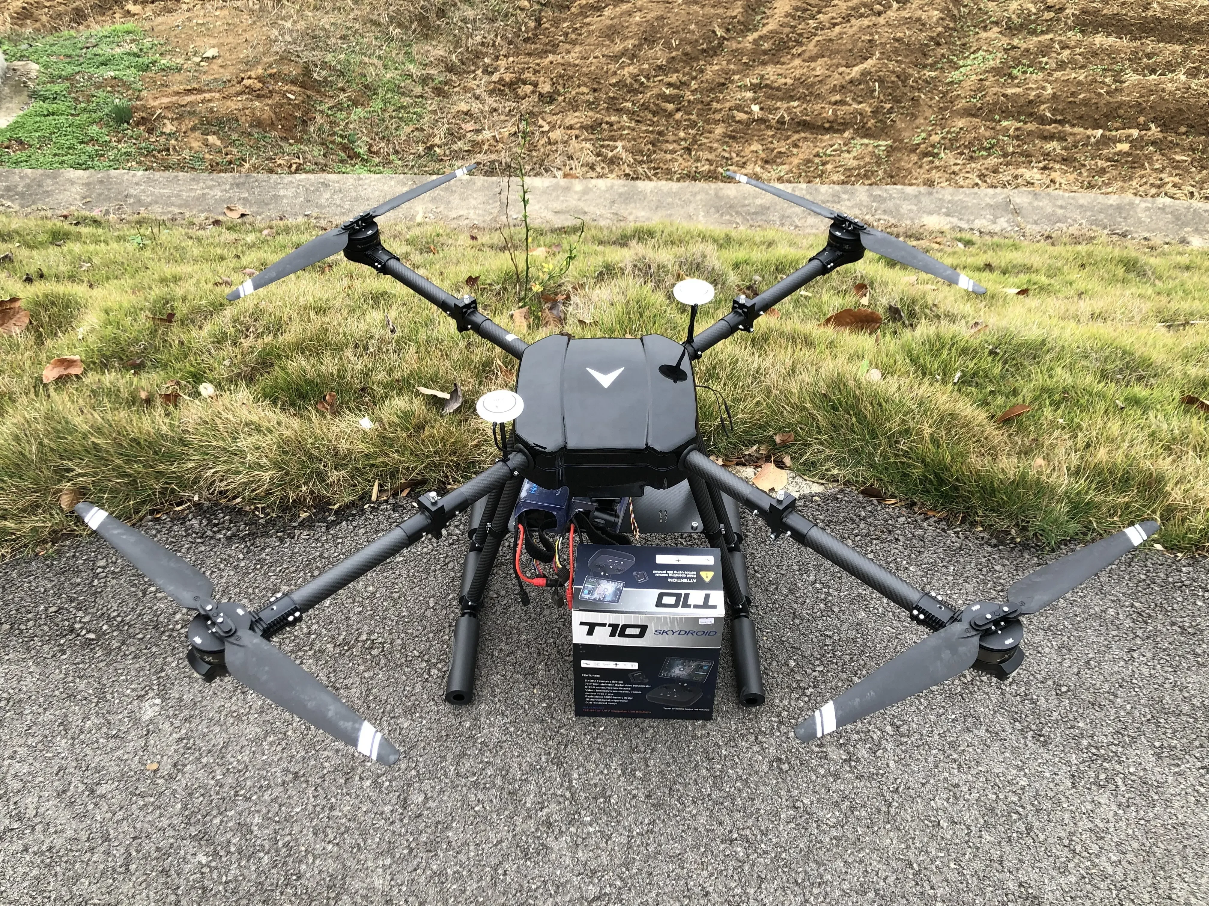 Payload customize delivery drone control lift drone black quadcopter cargo drone