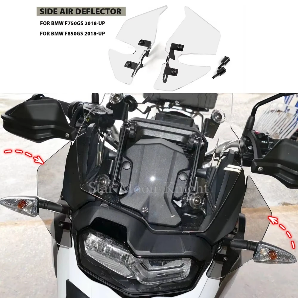 bmw-f750gs-f850gs-f-850-gs-750-2018-up-オートバイ-accessorie-フロントガラス風サイドディフレクターハンドシールドフロントウィンドディフレクター