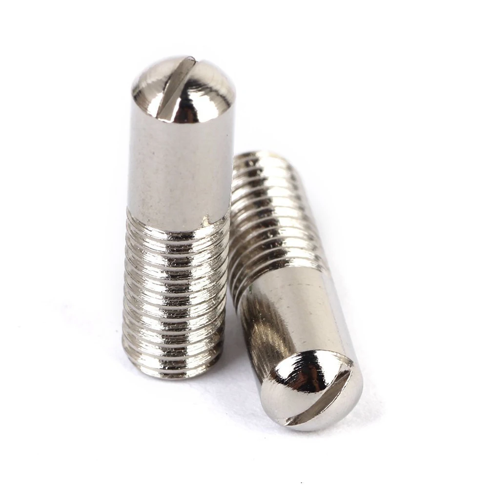 

12pcs Pickup Nut Set Guitar Humbucker Pole Mini Screws Height Adjustment Accessories for Guitars Durable Lightweight Portable