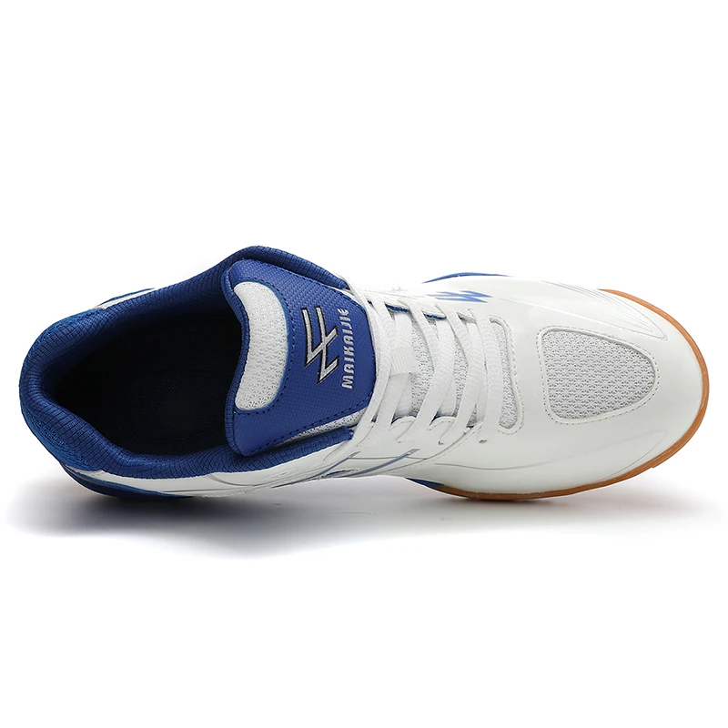 

Men's Table Tennis Shoes, Blue and Red, Couple's Universal Fitness Badminton Shoes, Mesh Breathable Tennis Shoes
