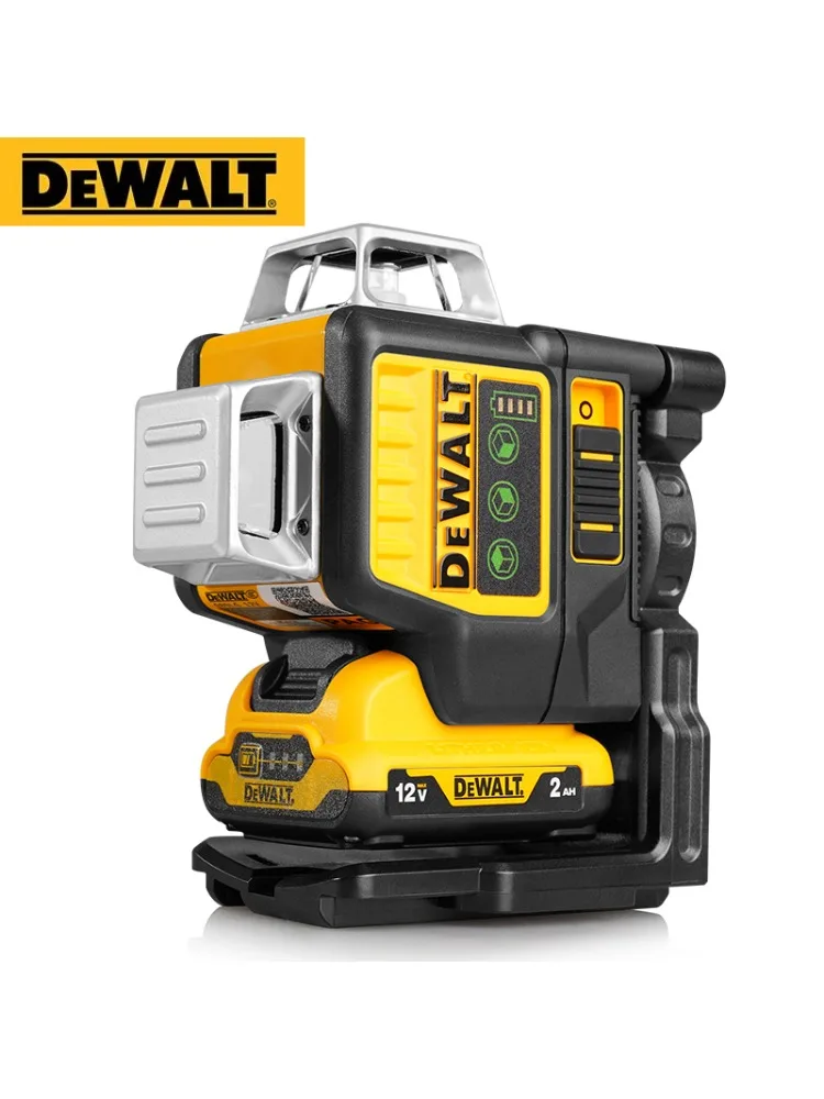 Dewalt DW089L Sides360 Degree Vertical Lithium Battery 12 Lines Horizontal Green Meter level laser construction tool laser level