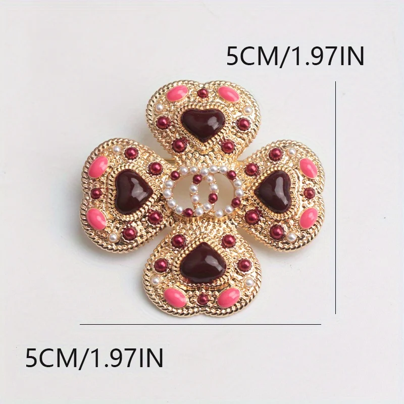 خمر المحكمة الباروك بروش القرون الوسطى حزب بروش المرأة اكسسوارات حساسة الراين هدايا أنيقة #4