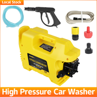 Electric High Pressure Washer 2500W Power 160Bar Jet Wash Car 6.5Lmin Electric Pressure Washer Powerful Cleaning Tool