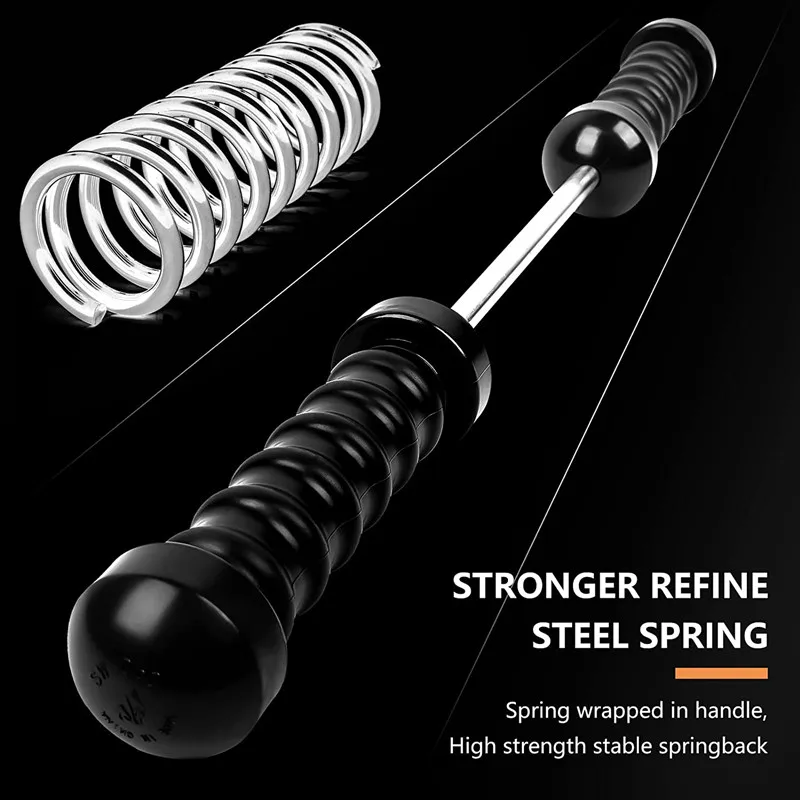 Chest Expander Arm Exerciser Chest Resistance Power Twister Bar Home Gym Arms Shoulders Biceps Triceps Muscles Strength Training