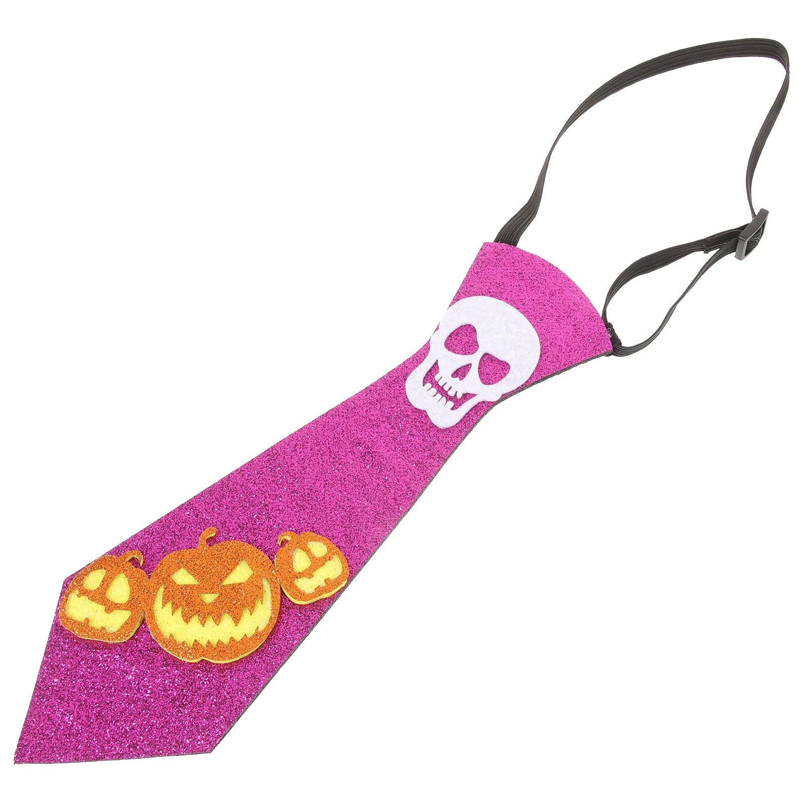 

1pcs Halloween Necktie Pumpkin Skull Neck Tie Party Costume Scarf Cosplay Accessory Masquerade Decor Halloween Party Decoration