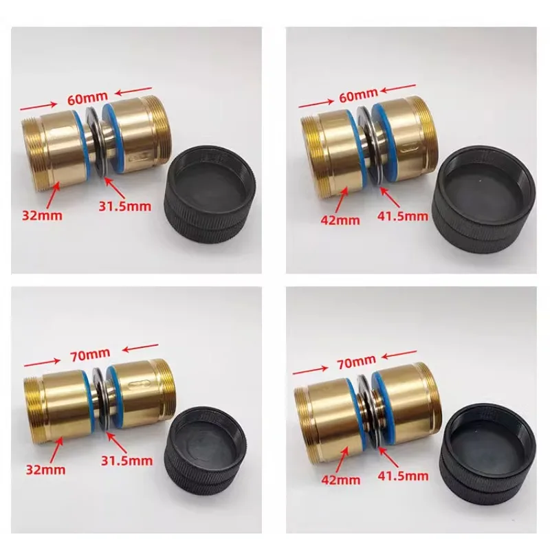 Wire Cut Guide Wheel Pulley Roller 451 OD42*L75mm Brass Seat Guide Wheel Assembly for WEDM Wire Cutting Machine