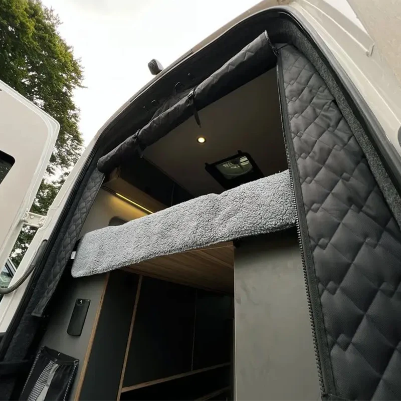 

RV Insulated Thermal Screen Cover for Rear Barn Door Or Tailgate Compatible for Fiat Ducato Peugeot Boxer Citroen Relay 2006+ R