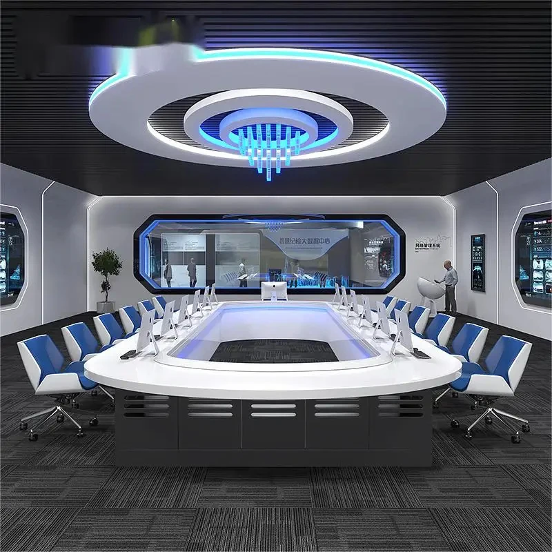 custom.U-shaped Conference Table Office Furniture Design Meeting Room Conference Desks and Chairs Office Building