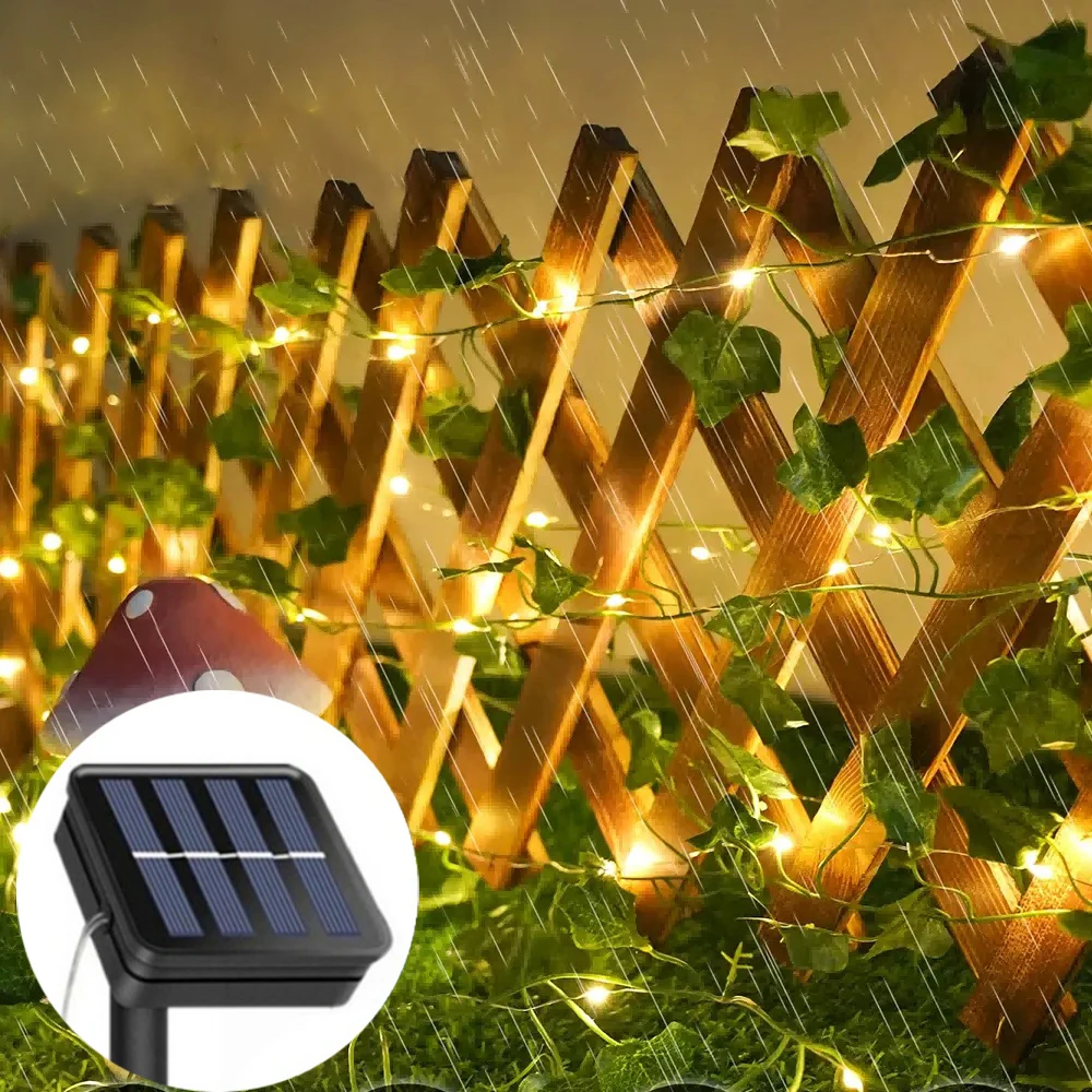 

2/5/10 м 8-режимный светодиодный светильник на солнечной батарее, уличная сказочная лампа, искусственный подсолнух для украшения рождественского свадьбы, сада, забора