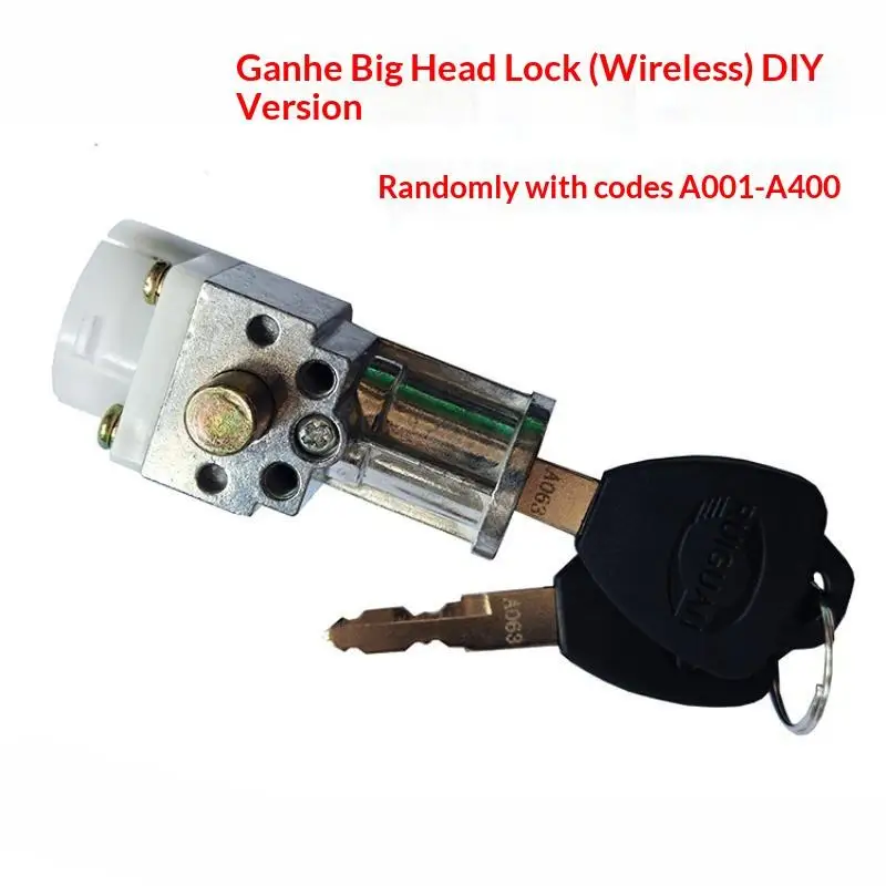 Universal Fit Mini Performance Battery Lock With 2 Keys Anti-Scratch Security Lock for Motorcycle E-Bike Scooter Road Parking