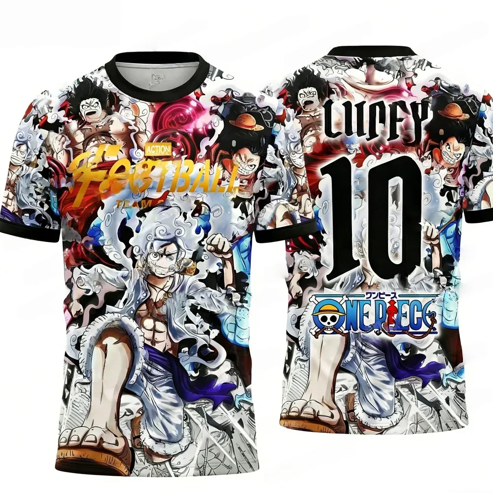 Sommer Kinder Einteiler T-Shirt Jinbe Group Print Lässige Jungenkleidung Mädchen Kurzarm Herren Trikot Outdoor