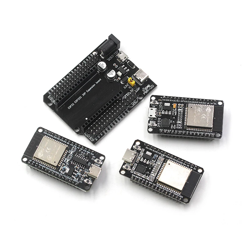 Макетная плата ESP32, беспроводная, Wi-Fi + Bluetooth 2 в 1, двухъядерный процессор с низкой мощностью