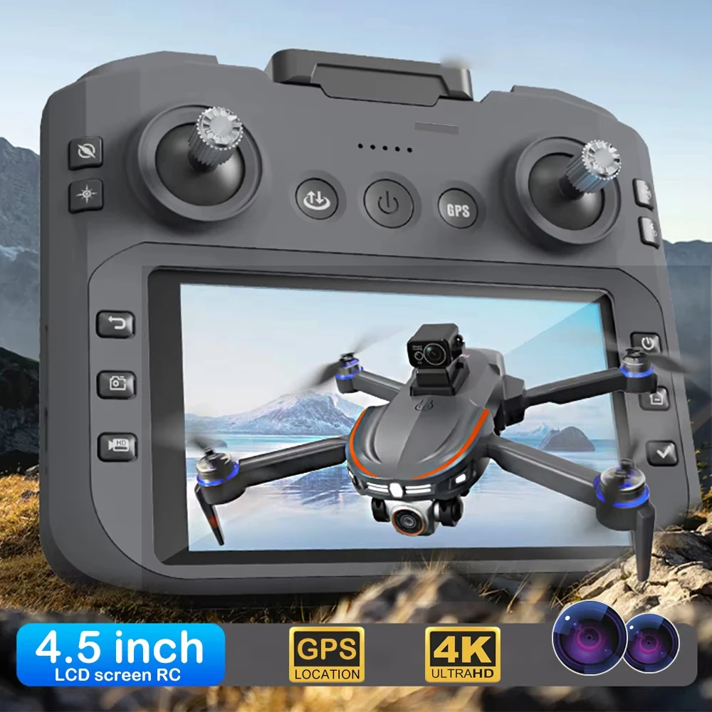 Original GPS Drone 8K Professional HD Dual Camera 5G Wifi Obstacle Avoidance Brushless Foldable Quadcopter RC Distance 2KM Dron