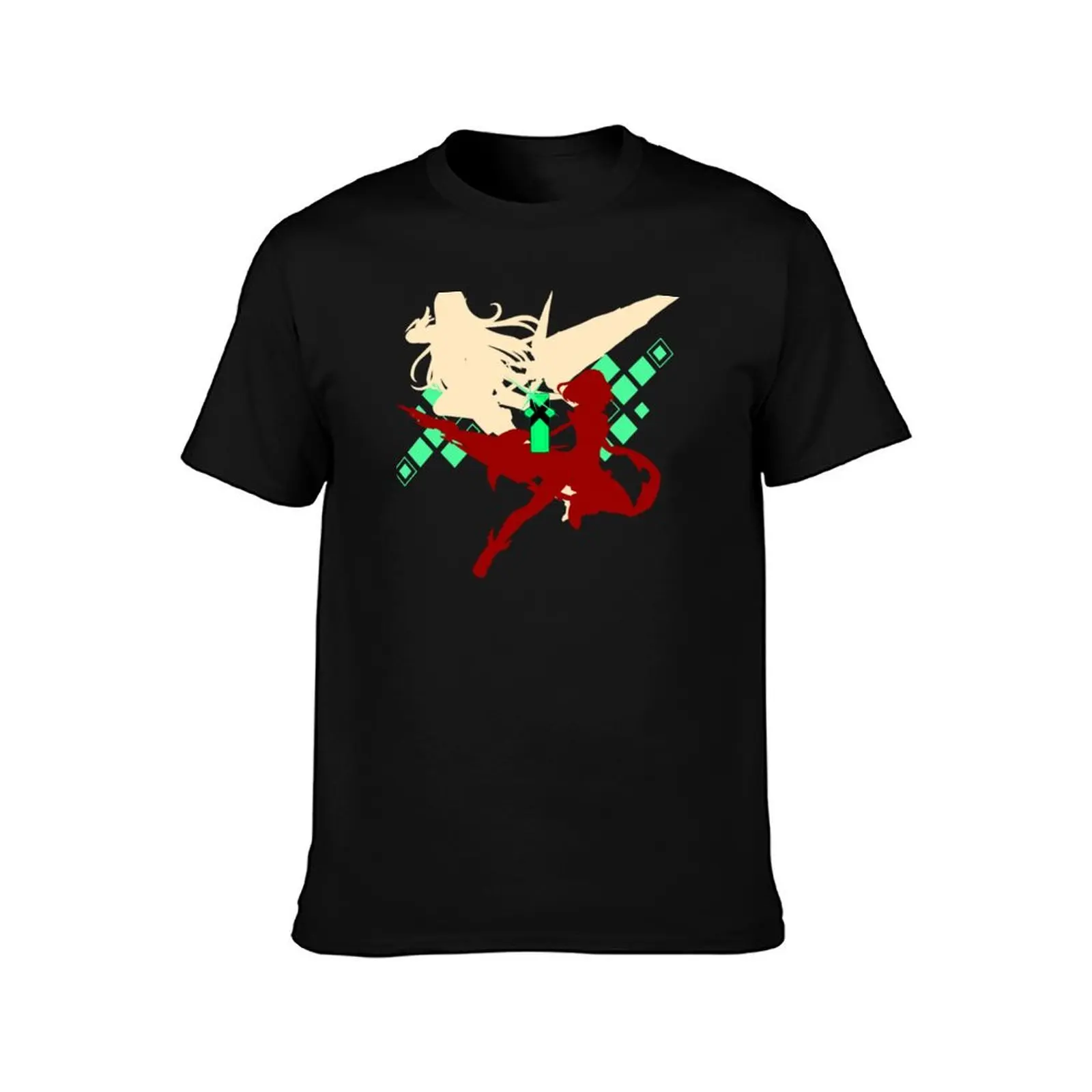 Xenoblade Chronicles 2 - Pyra & Mythra Classic T-Shirt Summer Print Short Sleeve Tee T-Shirt