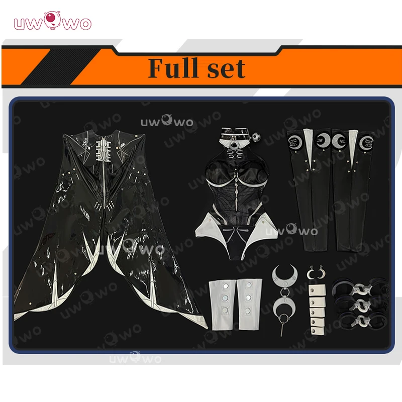 UWOWO Promeia Cosplay Collab Series: Game Zenless Zone Zero ZZZ Promeia Cosplay Costume Magnetic Props Halloween Costume