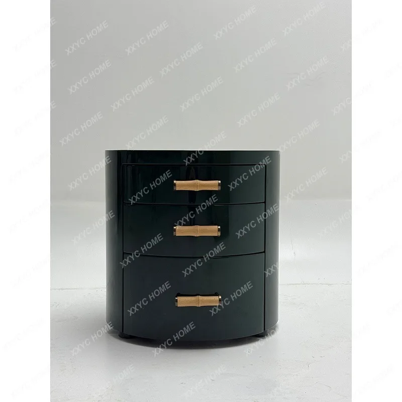 

Прикроватная тумбочка из мраморной плиты в стиле лёгкой роскоши, простая прикроватная тумба для спальни