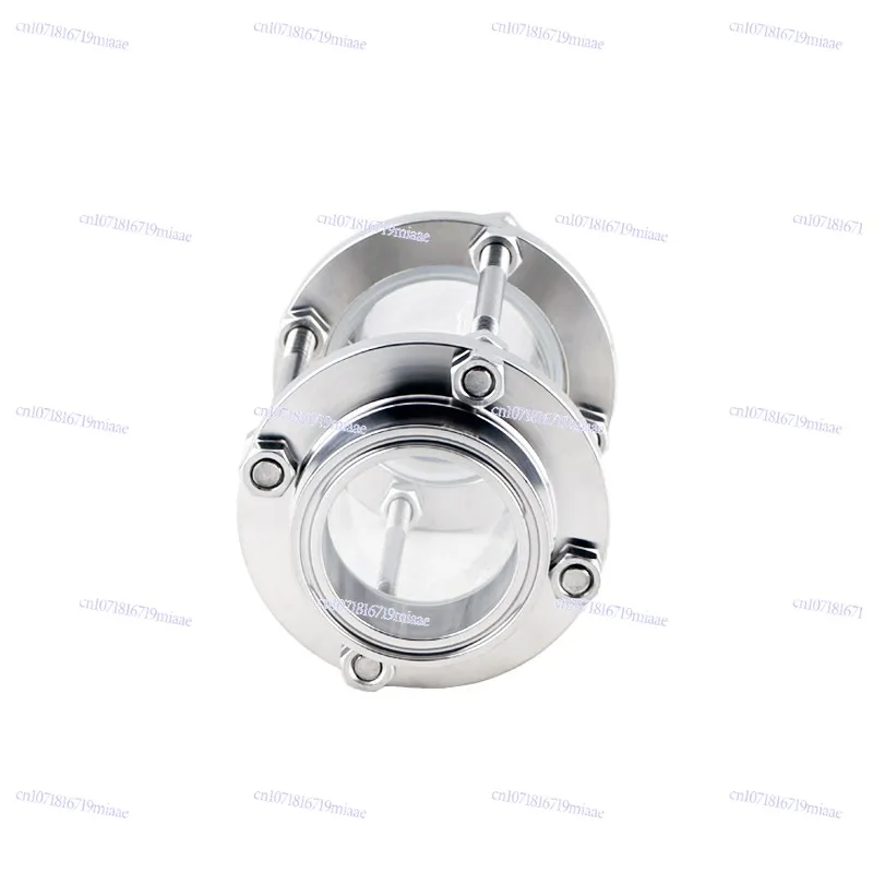Quick-loading Glass Pipe Sight Glass 304 Stainless Steel Sanitary Grade 316 Clamp Type