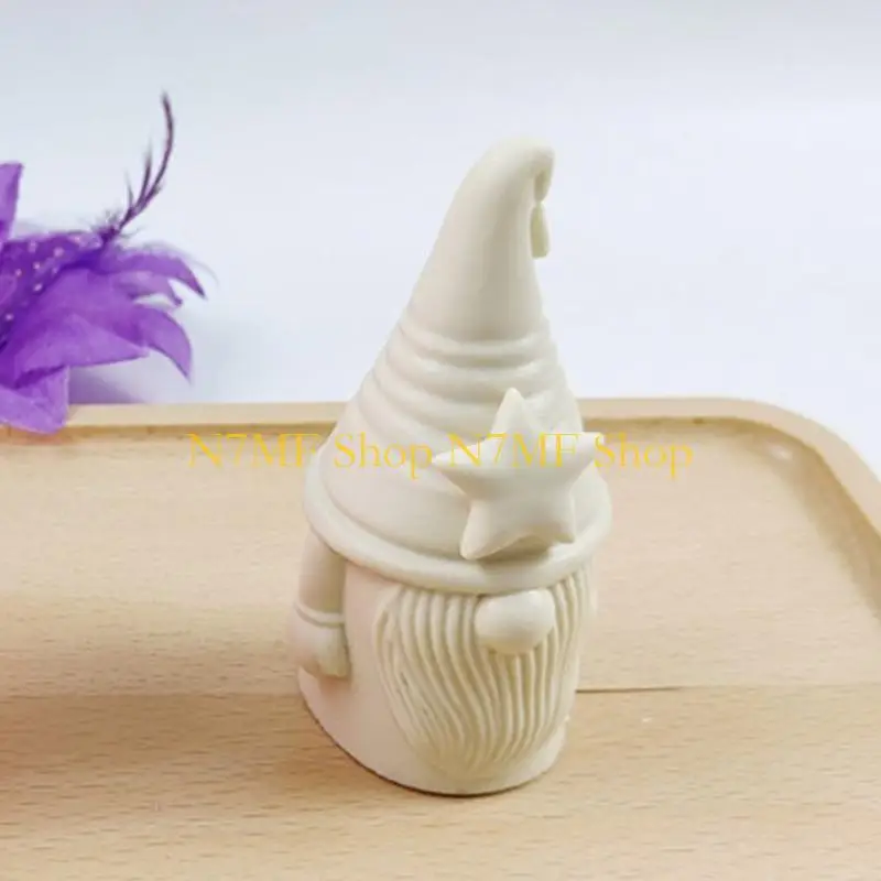 

N7MF Star Gnome смола плесень силиконовая кролика Gnome Flom