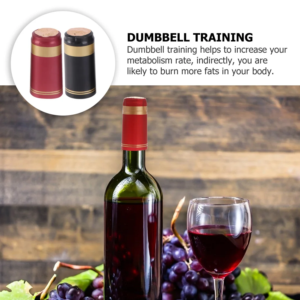 

100Pcs Red Wine Bottle Capsules PVC Heat Shrink Sealing Wrap for Bottle Cover Film Cork Top Storage Bistro Accessories Supplies