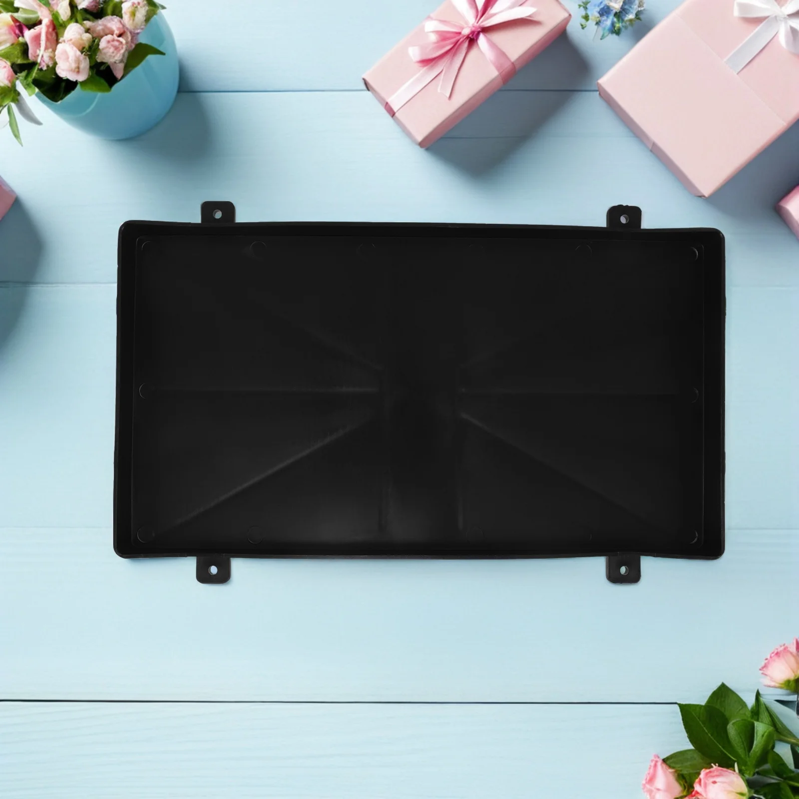 

Автомобильный ящик, сверхмощный черный пластиковый морской лоток с монтажными отверстиями для лодки, прицепа, яхты, автомобильный универсальный